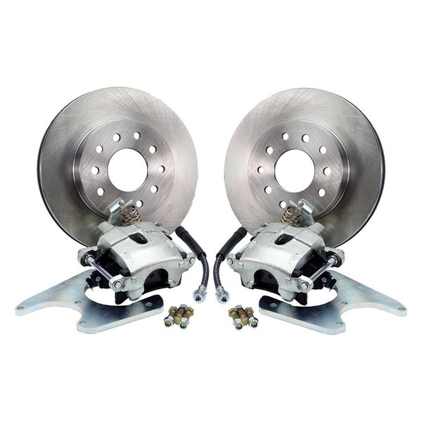 Newalthlete Legend Series Rear Disc Brake Kit for 1965-1970 Chevy Impala & Caprice NE2618817